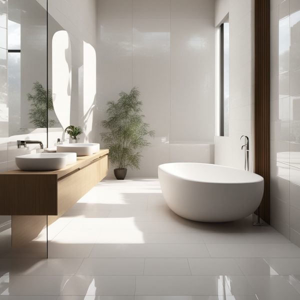 White 300 x 600 Gloss